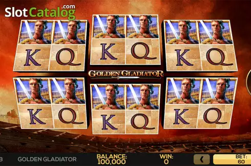 Скрин2. Golden Gladiator слот