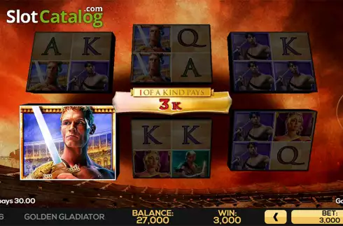 Скрин6. Golden Gladiator слот