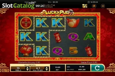 Скрин9. Lucky Pug слот