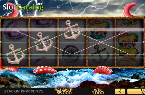 Скрин4. Stackin' Kraken 7s слот