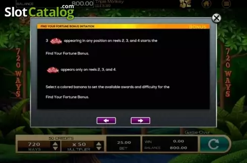 Скрин8. Triple Monkey (High 5 Games) слот