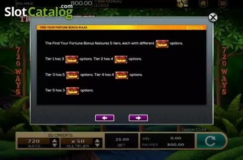 Скрин9. Triple Monkey (High 5 Games) слот