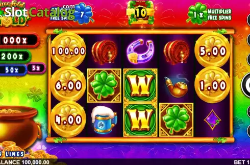 Скрин3. Threefold the Gold слот