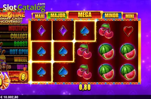 Скрин3. Climb Time Mummy Cash Uncovered слот