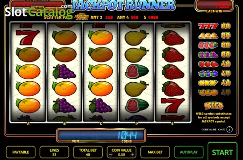 Скрин4. Jackpot Runner слот