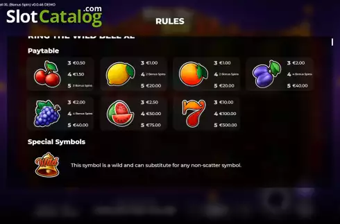 Скрин7. Ring the Wild Bell XL Bonus Spin слот