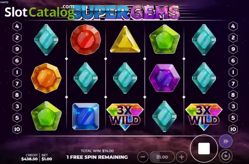 Скрин9. Super Gems (Hölle Games) слот