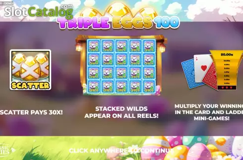 Скрин2. Triple Eggs 100 слот