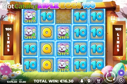 Скрин5. Triple Eggs 100 слот