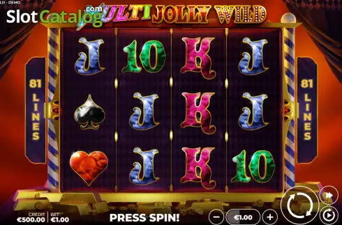 Скрин2. Multi Jolly Wild слот