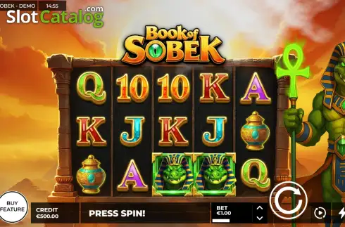 Скрин2. Book of Sobek слот