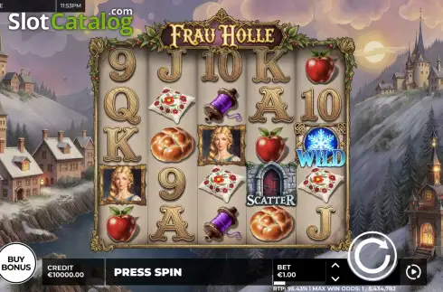 Скрин2. Frau Holle слот