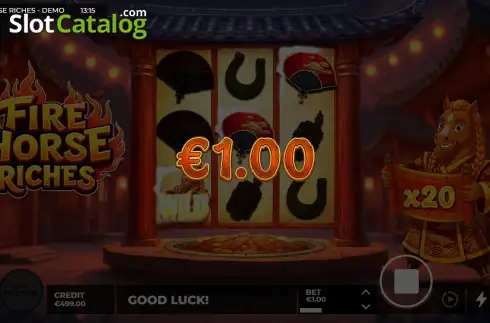 Скрин3. Fire Horse Riches слот