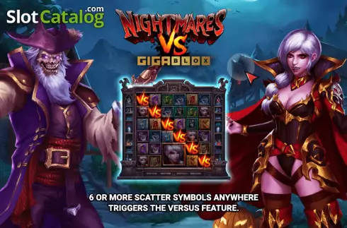 Скрин2. Nightmares vs GigaBlox слот