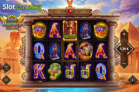 Скрин2. Nile Mystery DoubleMax слот