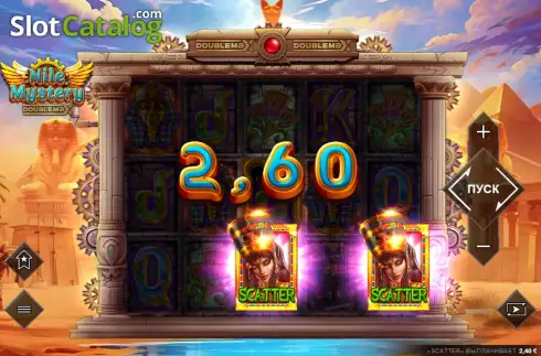 Скрин3. Nile Mystery DoubleMax слот