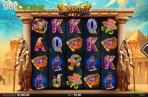 Скрин2. Nefertiti Hot 1 слот