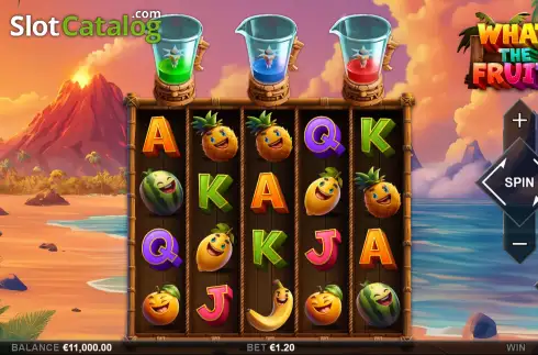 Скрин2. What The Fruit! слот