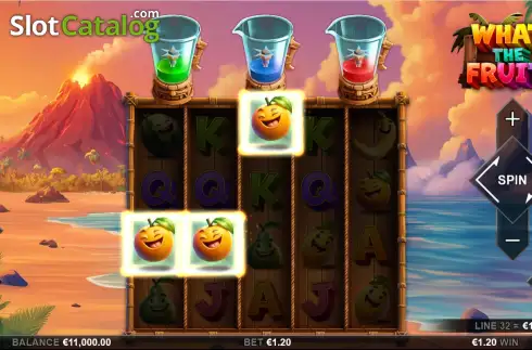 Скрин3. What The Fruit! слот