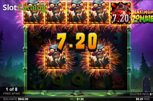 Скрин3. Maximum Zombie слот