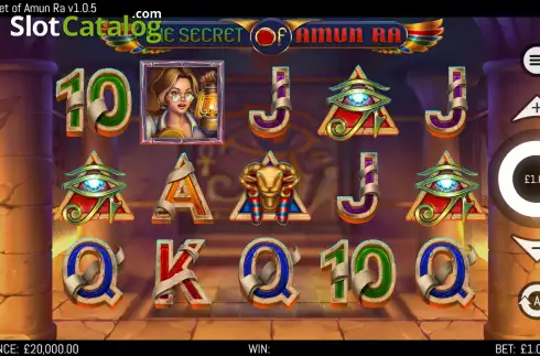 Скрин2. The Secret of Amun Ra слот