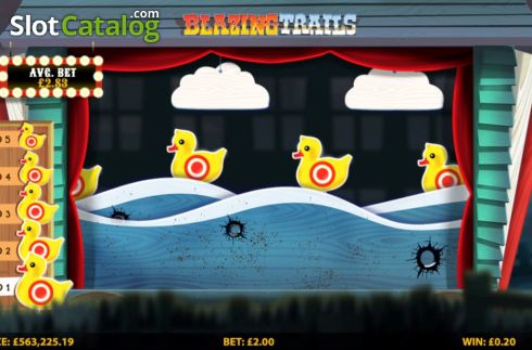 Скрин5. Blazing Trails слот