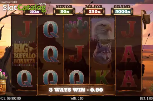 Скрин3. Big Buffalo Bonanza слот