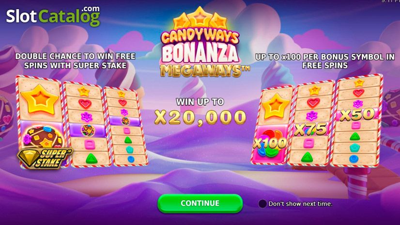 Candyways Bonanza Megaways