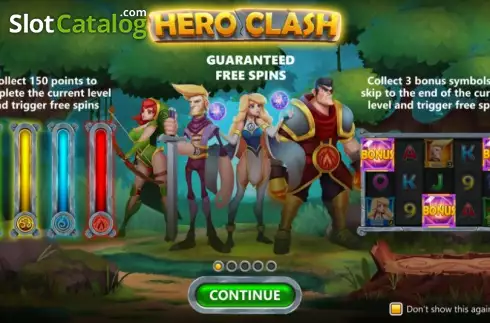Скрин2. Hero Clash слот