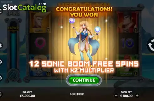 Скрин6. Hero Clash слот