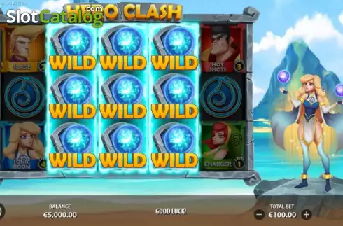 Скрин7. Hero Clash слот
