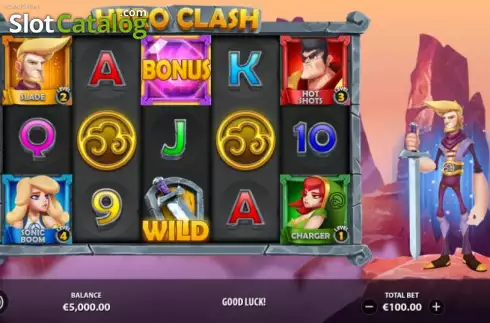 Скрин8. Hero Clash слот
