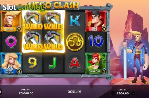 Скрин9. Hero Clash слот