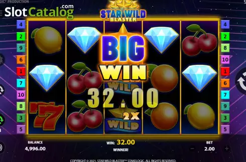 Скрин5. Star Wild Blaster слот
