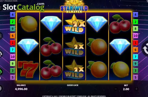 Скрин6. Star Wild Blaster слот