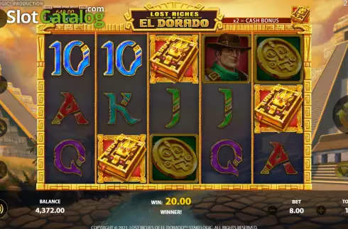 Скрин5. Lost Riches of El Dorado слот
