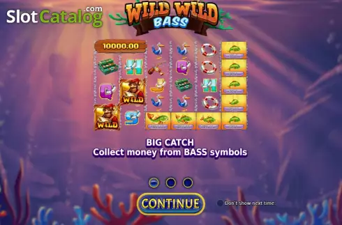Скрин2. Wild Wild Bass слот