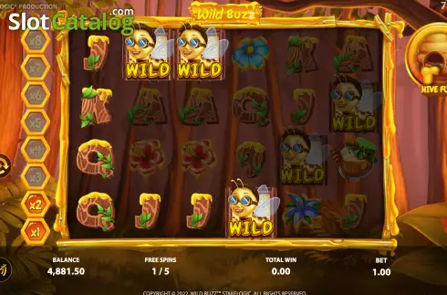 Скрин8. Wild Buzz слот