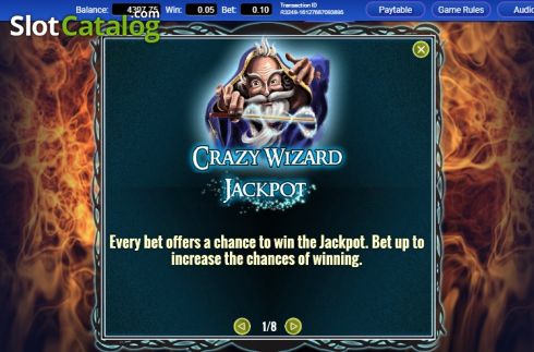 Скрин6. Crazy Wizard слот