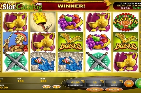 Скрин3. Roman Empire (IGT) слот