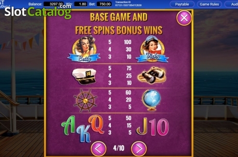 Скрин9. Megajackpots Ocean Belles слот