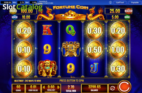 Скрин5. Fortune Coin слот