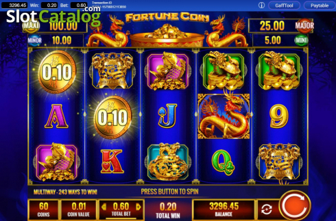 Скрин6. Fortune Coin слот