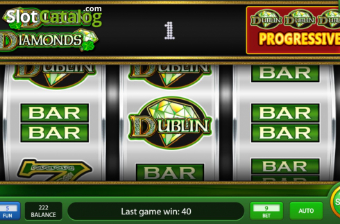 Скрин3. Dublin Diamonds слот
