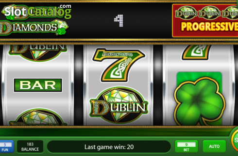 Скрин6. Dublin Diamonds слот