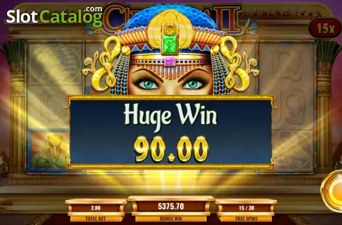 Скрин8. Cleopatra 2 слот
