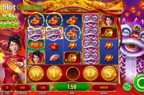 Скрин4. Lion Dance (IGT) слот