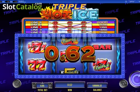 Скрин3. Triple Hot Ice слот