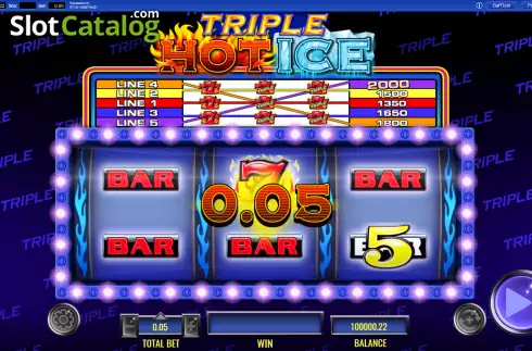 Скрин4. Triple Hot Ice слот