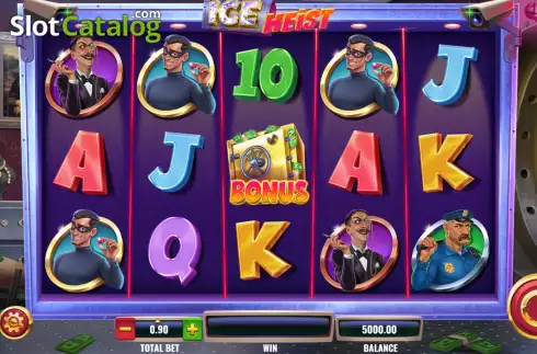 Скрин2. Ice Heist слот